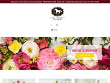 Tablet Screenshot of nwaflorist.com